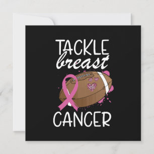 Tackla Cancer Bröstcancer Medvetenhet Band Inbjudningar
