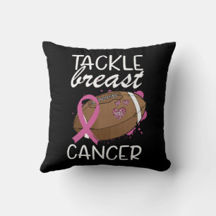 Tackla Cancer Bröstcancer Medvetenhet Band Kudde