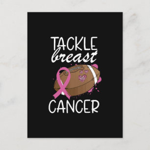 Tackla Cancer Bröstcancer Medvetenhet Band Vykort