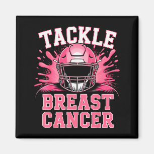 Tackla fotboll bröstcancer medvetenhet Nk band Magnet