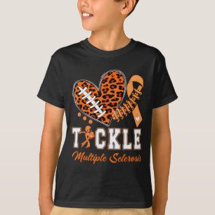 Tackla Multipel Skleros Orange Band Medvetenhet  T Shirt