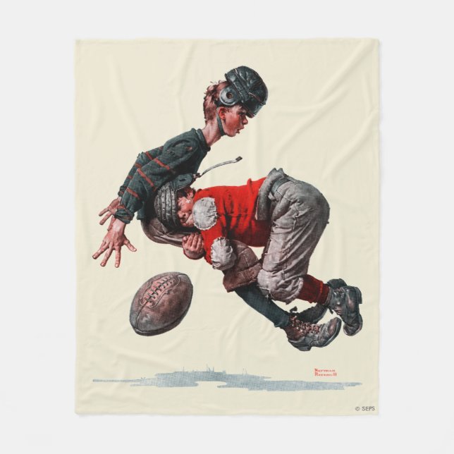 Tacklat Fleecefilt (Framsidan)