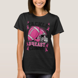 Tackle Breast Cancer Awareness Nk Band Fotboll T Shirt