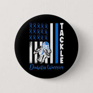 Tackle Flagga USA Diabetic Blue Diabetes Type 1 Aw Knapp