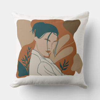 täckmantel med boho färg kudde