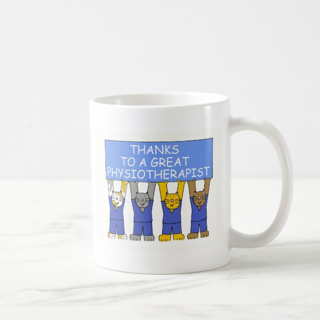 TackPhysiotherapist. Kaffemugg (Höger)