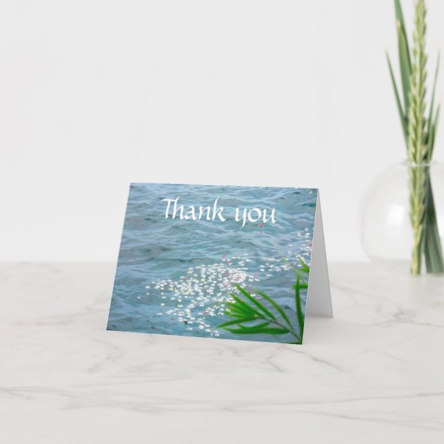 TackPlumerias i hav Tack Kort (Framsida)