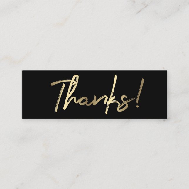 tackrabattkort mini visitkort (Framsida)