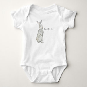 Täcksäck av fuktig kanin t shirt