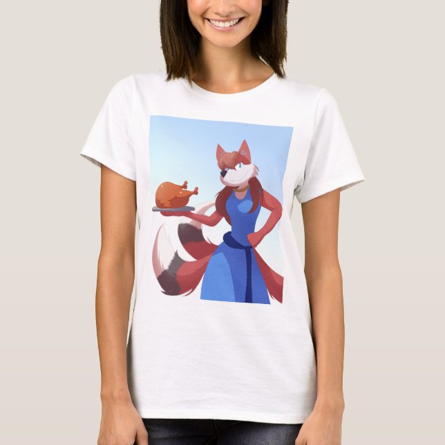 Tacksägelsedagen Antons Mamma T Shirt (Framsida)