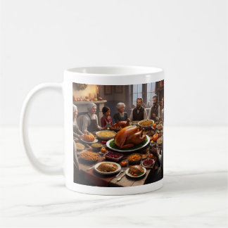 (Tacksägelsedagen & Familj II) Klassisk mugg, 0,33 Kaffemugg