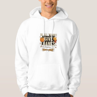 Tacksägelsedagen hoodie