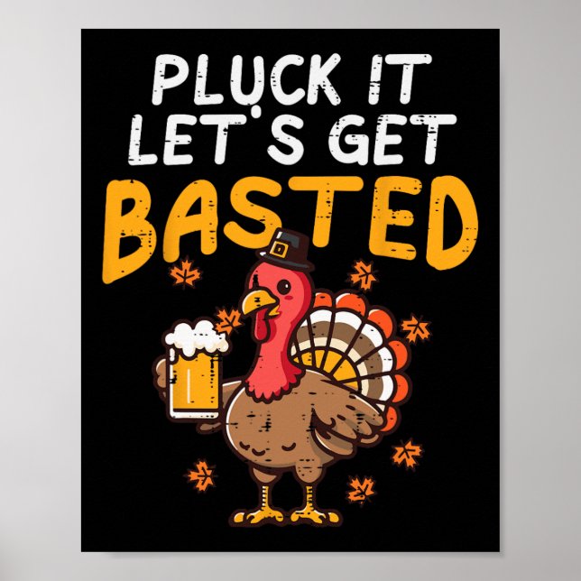 Tacksägelsedagen Plocka Det Låt Oss Bli Bystad Rol Poster (Framsidan)