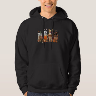 Tacksägelsedagen Siberian Husky Chihuahua Dachshu Hoodie