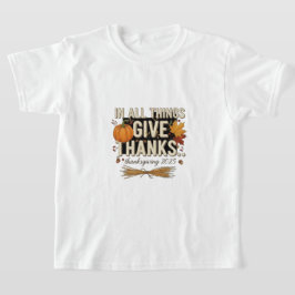 Tacksägelsedagen t shirt