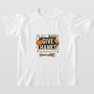 Tacksägelsedagen t shirt