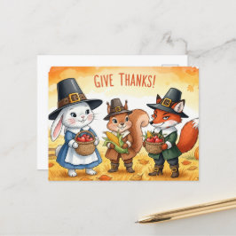 Tacksägelsedagen  vykort