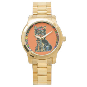 Tacksägelsedagen Yorkie Poo Armbandsur
