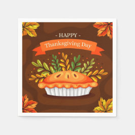 Tacksägelsedags servetter