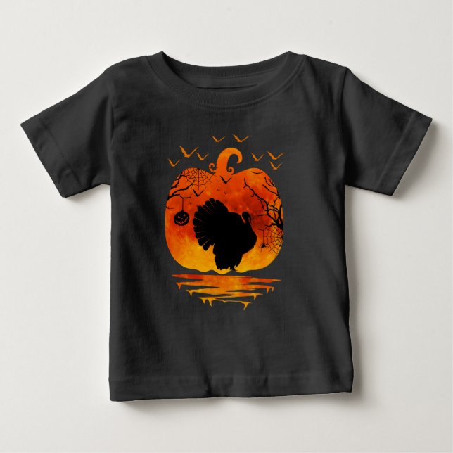 TACKSÄGELSEKALKOEN KOSTYM PUMPA HÖSTSAISON T SHIRT (Framsida)