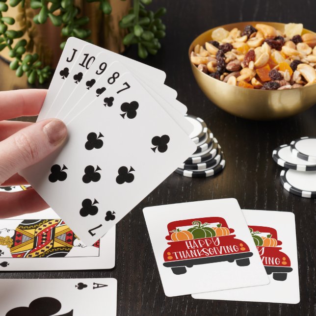 Tacksägelselastbil Casinokort (På plats)