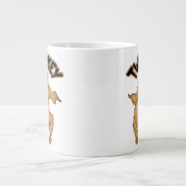 Tacksägelseskalkon Jumbo Specialmugg Mugg