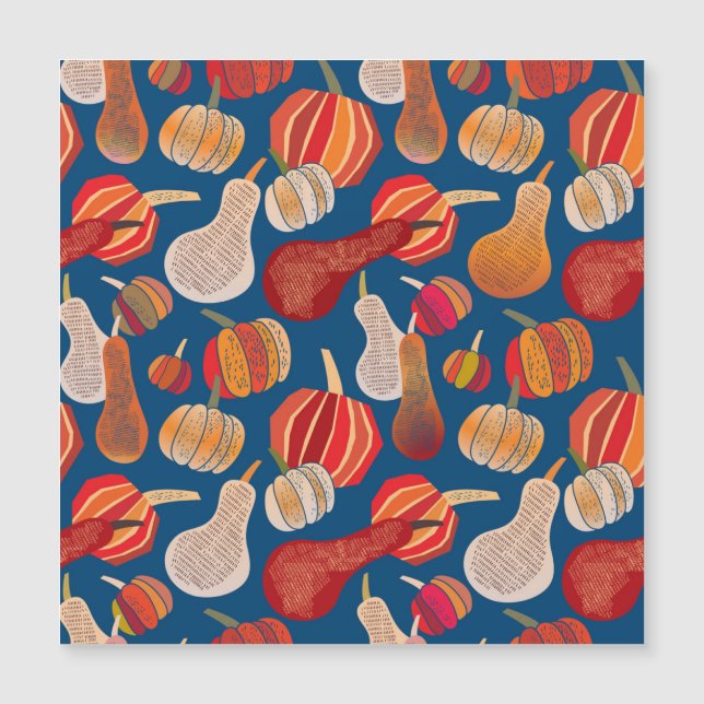 Tacksägelseskörd: Pumpa Vintagekonst (Framsida)