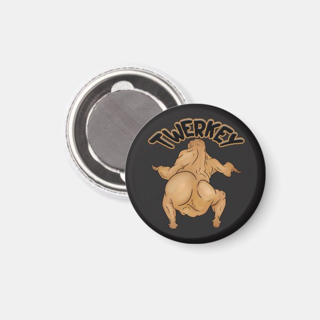 Tacksägelsesturkey-magnet Magnet (Front/Back)