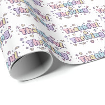 Tacksam & Blomstrande Presentpapper