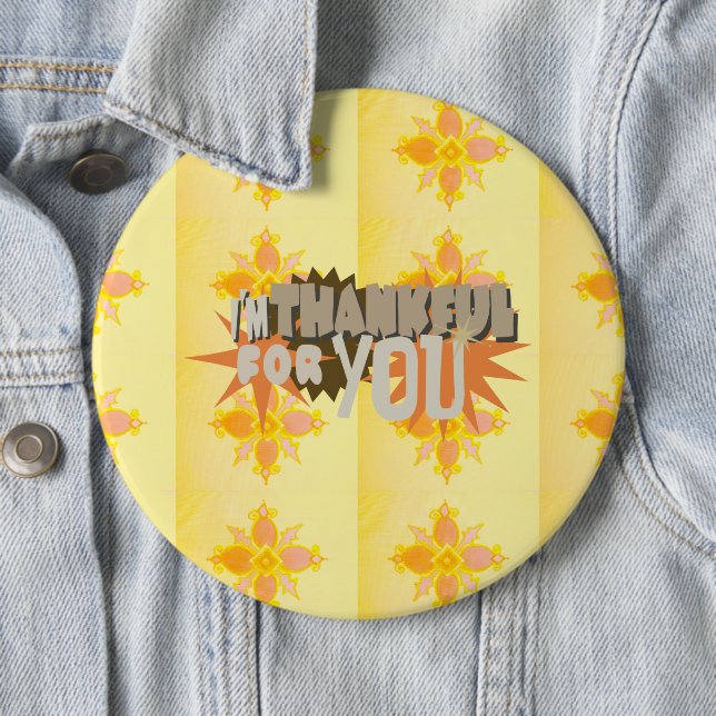 Tacksam för dig knapp (In Situ)