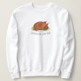 Tacksam För God Mat Tackgivingsturkey T Shirt