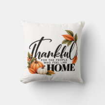 Tacksam för hemmet – Sthanksgiving-kuddfodral