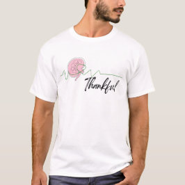 Tacksam för njurtransplantation t shirt