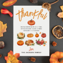 Tacksam Höst Pumpa Gårdshus Vattenfärg