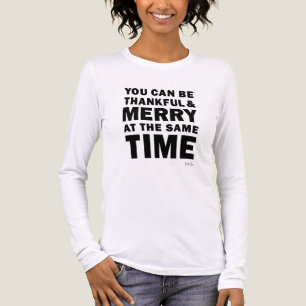 Tacksam och Glad Holiday Jul T Shirt