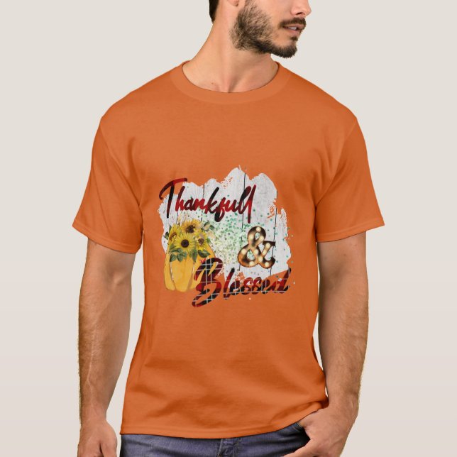 Tacksam och Salig T Shirt (Framsida)