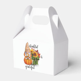 Tacksam och tacksam förtjänstbox presentaskar