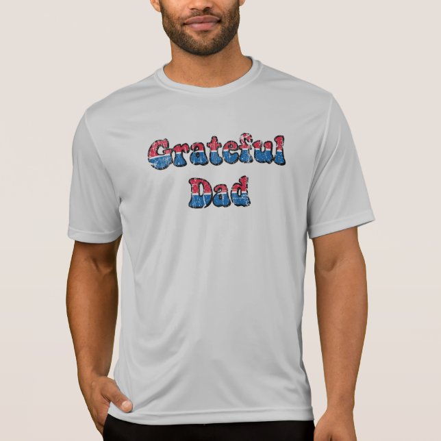 Tacksam pappa t shirt (Framsida)