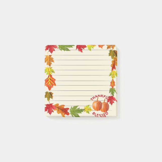 Tacksam & Salig Post-it-lapp Post-it Block (Framsida)