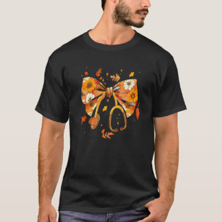 Tacksam Sjuksköterska Stetoskop Coquette Slöja Omv T Shirt
