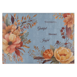 Tacksam Storsint Blessed Blommig Tackgivelse