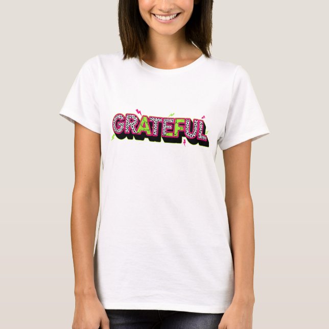 Tacksam T Shirt (Framsida)