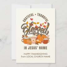 TACKSAM TACK NÅDAD Thanksgiving Kyrka