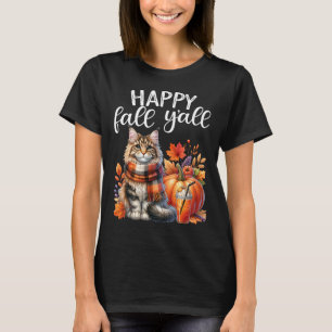 Tacksam Tacksam Salig Maine Coon Kattälskare Fa T Shirt