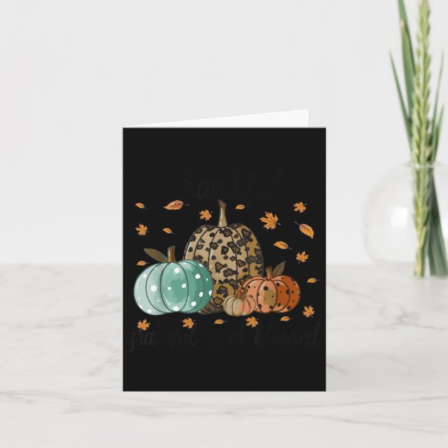 Tacksam Tacksam Salig Tröja För Kvinnor Rolig Ch Kort (Framsida)