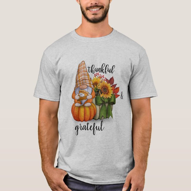 Tacksam & tacksam t shirt (Framsida)