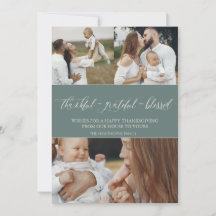 "Tacksam, tacksam, välsignad" familj Bild