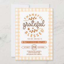 Tacksam Tacksam Välsignad Thanksgivingfest