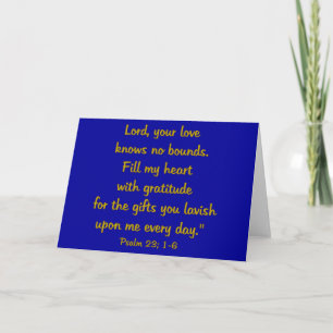 tacksamhet psalm tack kort