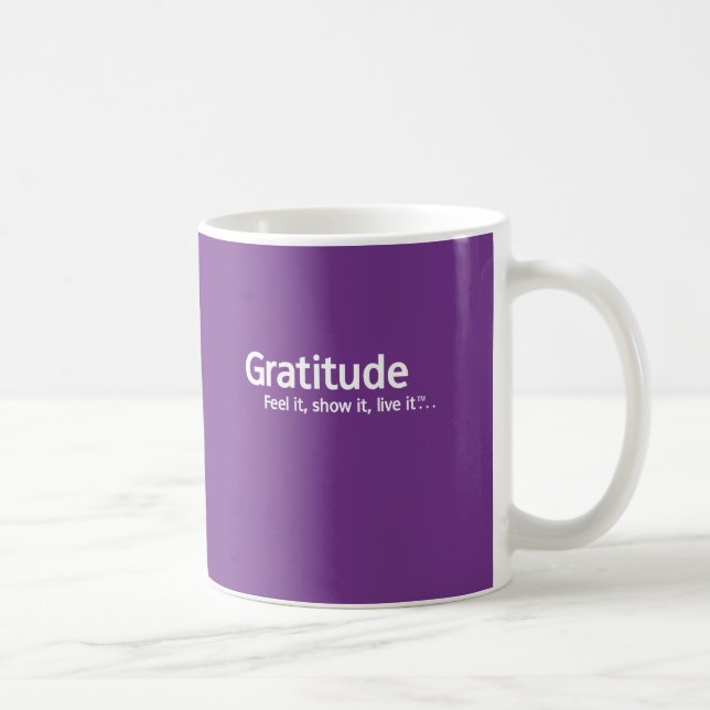 Tacksamhet - tanke Shapers™ Kaffemugg (Höger)